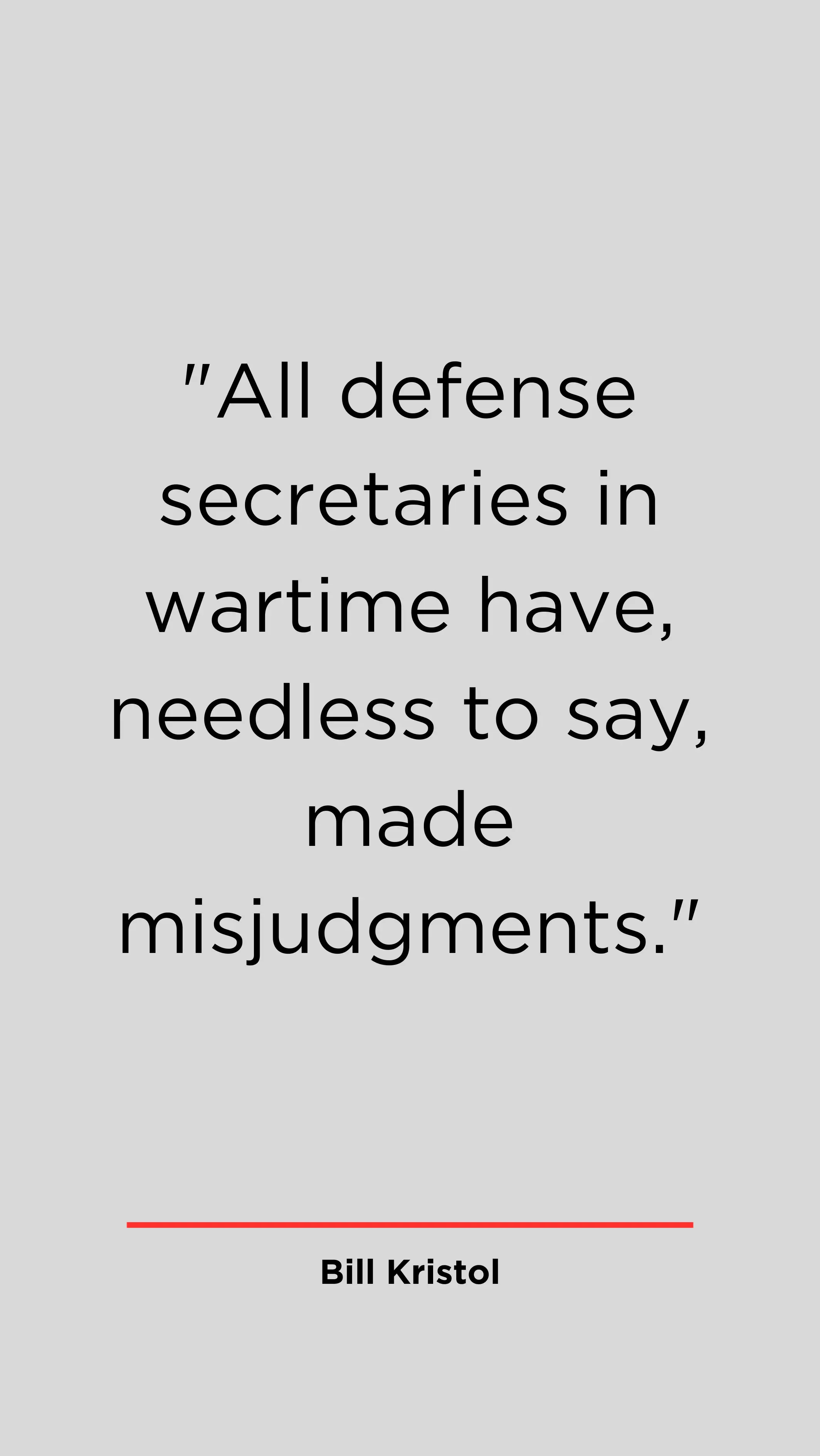 Bill Kristol